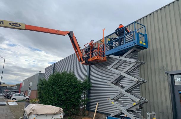 Neugestaltung Fassadenverkleidung Apeldoorn